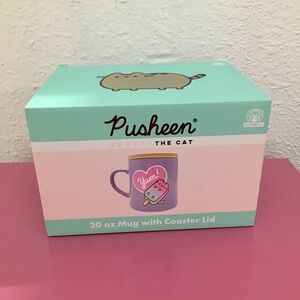 Pusheen 20 oz Mug with Coaster Lid